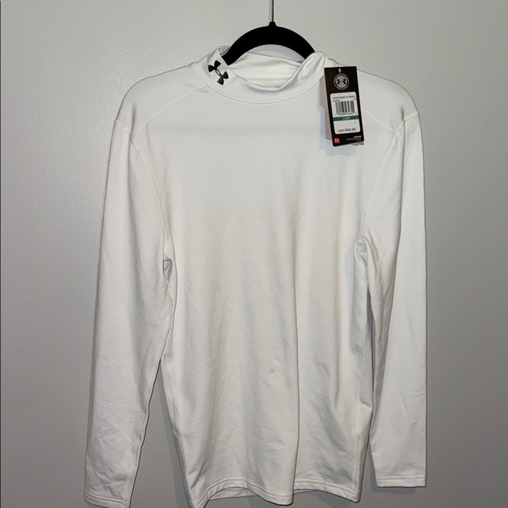 Under Armour Men's White Long Sleeve Shirt